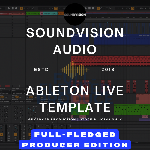 Ableton Live Producer Templates (Stock Plugins Only)