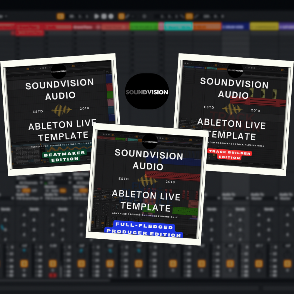 Ableton Live Producer Templates (Stock Plugins Only)