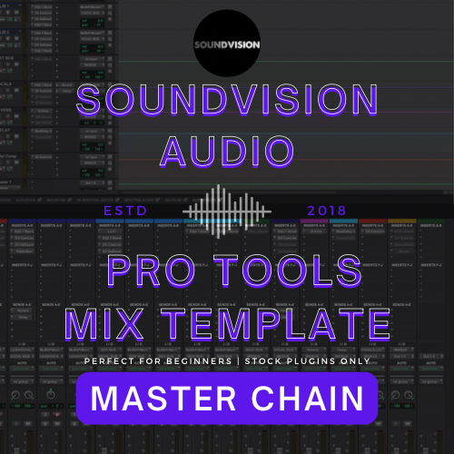 Pro Tools Custom Workflow Templates: 3 Editions (Stock Plugins Only)