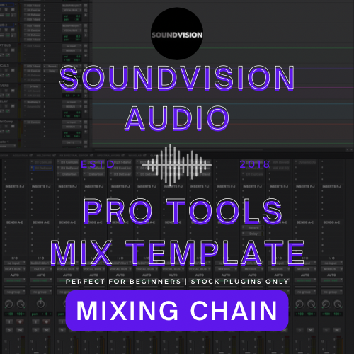 Pro Tools Custom Workflow Templates: 3 Editions (Stock Plugins Only)